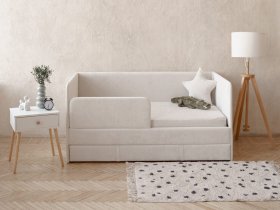 Диван-кровать Happy (айвори) в Усть-Мае - ust-maya.mebel-nsk.ru | фото