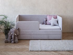 Диван-кровать Happy (светло-серый) в Усть-Мае - ust-maya.mebel-nsk.ru | фото