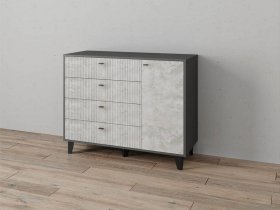 Комод «Катрин-13» (графит/мальта) в Усть-Мае - ust-maya.mebel-nsk.ru | фото