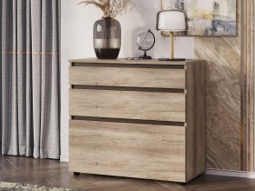 Комод КМ-01 Энигма (венге/дуб каньон) в Усть-Мае - ust-maya.mebel-nsk.ru | фото