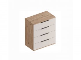 Комод с ящиками Сицилия (дуб альпийский/тефия) в Усть-Мае - ust-maya.mebel-nsk.ru | фото