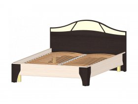 Кровать двуспальная 1,4 м Верона в Усть-Мае - ust-maya.mebel-nsk.ru | фото