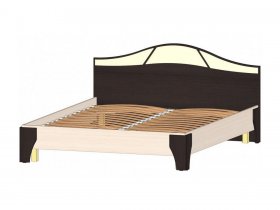 Кровать двуспальная 1,6 м Верона (Линаура) в Усть-Мае - ust-maya.mebel-nsk.ru | фото