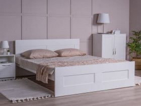 Кровать двуспальная 1,6м Сириус в Усть-Мае - ust-maya.mebel-nsk.ru | фото