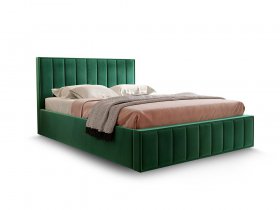 Кровать мягкая 1,6 Вена стандарт, вар.1 в Усть-Мае - ust-maya.mebel-nsk.ru | фото
