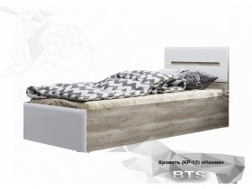 Кровать односпальная Наоми КР-12 в Усть-Мае - ust-maya.mebel-nsk.ru | фото