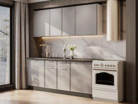 Кухонный гарнитур «Адель» 2,0м (нео) в Усть-Мае - ust-maya.mebel-nsk.ru | фото