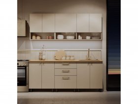 Кухонный гарнитур Орма 2,0м в Усть-Мае - ust-maya.mebel-nsk.ru | фото