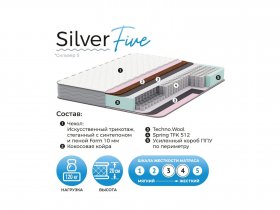 Матрас Silver Five в Усть-Мае - ust-maya.mebel-nsk.ru | фото