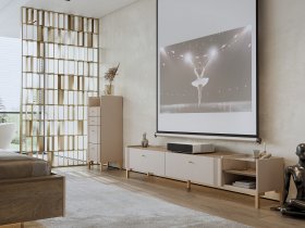 Модульная гостиная Одетта (дуб эндгрей/меланж) в Усть-Мае - ust-maya.mebel-nsk.ru | фото