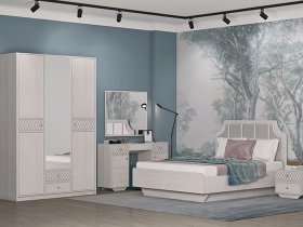 Модульная спальня Лоренцо в Усть-Мае - ust-maya.mebel-nsk.ru | фото