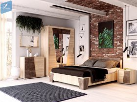 Модульная спальня Санремо в Усть-Мае - ust-maya.mebel-nsk.ru | фото