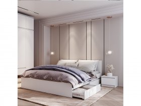 Модульная спальня Симпл в Усть-Мае - ust-maya.mebel-nsk.ru | фото