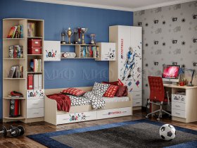 Модульная спальня Вега NEW Boy в Усть-Мае - ust-maya.mebel-nsk.ru | фото