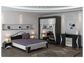 Модульная спальня Верона (Линаура) в Усть-Мае - ust-maya.mebel-nsk.ru | фото