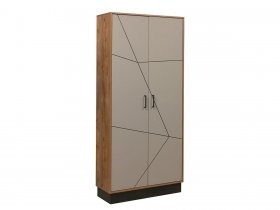 Шкаф двухстворчатый комбинированный для одежды Гамма  54.14 в Усть-Мае - ust-maya.mebel-nsk.ru | фото