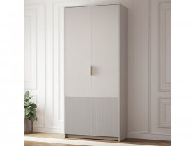 Шкаф двухстворчатый ШК-04 Пандора (кашемир/MF03) в Усть-Мае - ust-maya.mebel-nsk.ru | фото