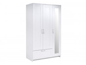 Шкаф комби 3 двери и 1 ящик Сириус в Усть-Мае - ust-maya.mebel-nsk.ru | фото