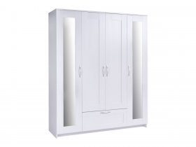 Шкаф комби 4 двери и 1 ящик Сириус в Усть-Мае - ust-maya.mebel-nsk.ru | фото