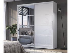 Шкаф-купе Крафт-6 2,0м (белый) в Усть-Мае - ust-maya.mebel-nsk.ru | фото