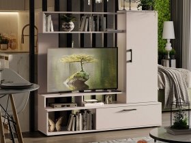 Стенка «Сиена» (кашемир) в Усть-Мае - ust-maya.mebel-nsk.ru | фото