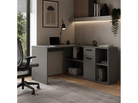 Стол письменный Лайт 03.245 (темно-серый) в Усть-Мае - ust-maya.mebel-nsk.ru | фото